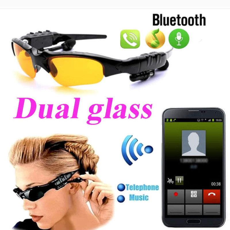 Smart Bluetooth Headphone Sunglass New